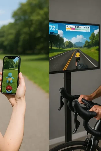 От Pokémon GO до велотренажёра: как спорт превращается в игру